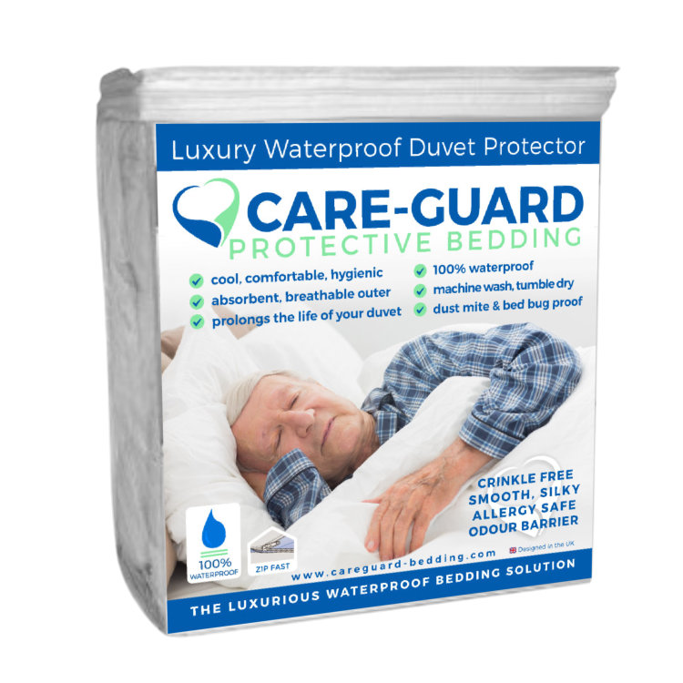 Care Guard Luxury Waterproof Duvet Protector Single Sleep A Sured
